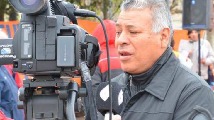 Secretario General de UOLRA, Luis Cáceres