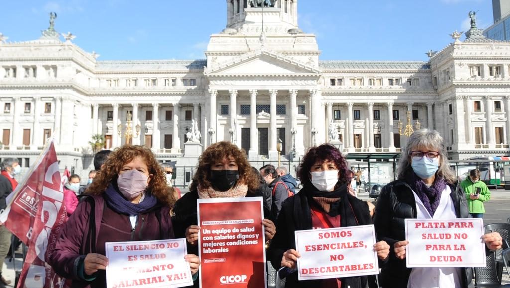 Gremios de la salud se movilizaron en todo el país por mejores ...