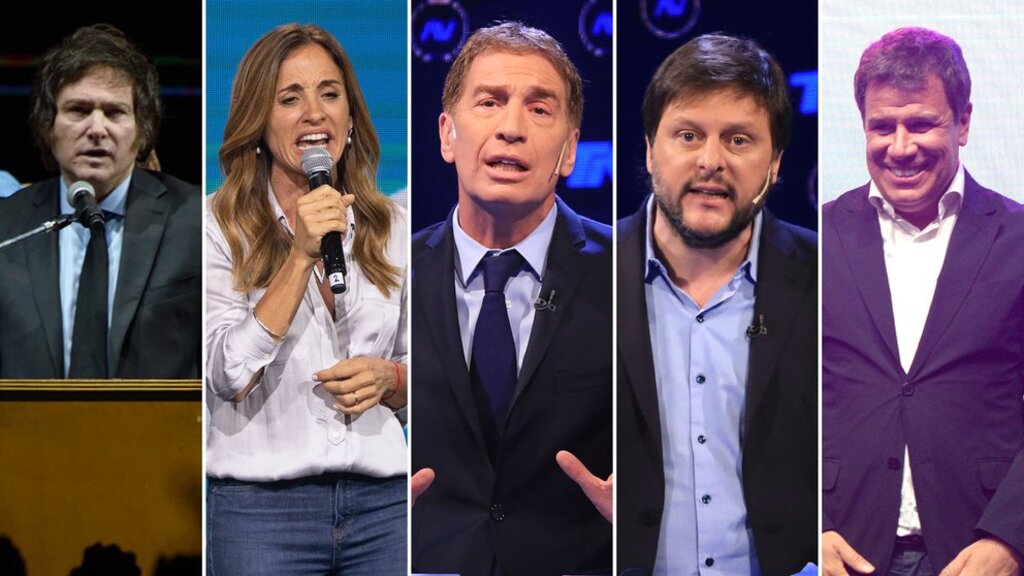 Caras nuevas en Diputados: Javier Milei, Victoria Tolosa Paz, Diego Santilli, Leandro Santoro y Facundo Manes.
