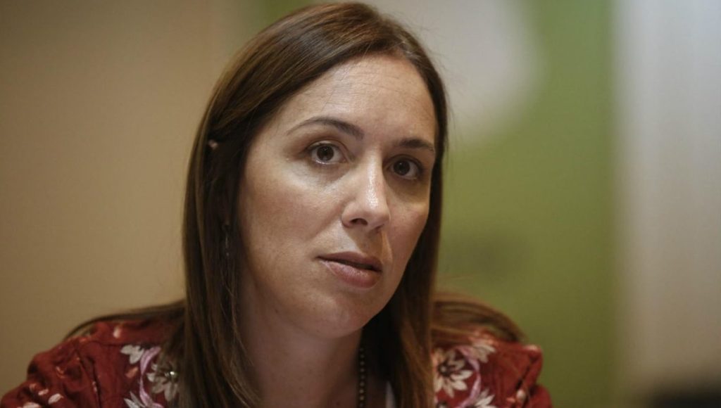 María Eugenia Vidal, imputada en la causa que investiga a la mesa judicial macrista