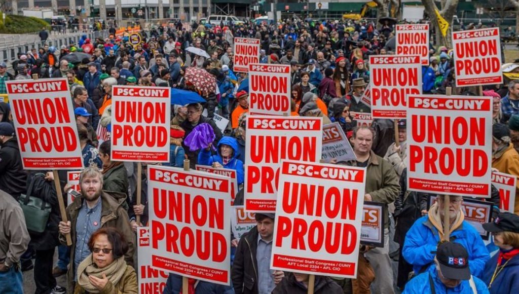 En Estados Unidos, los sindicatos suben su porcentaje de aprobación y alcanzan niveles históricos