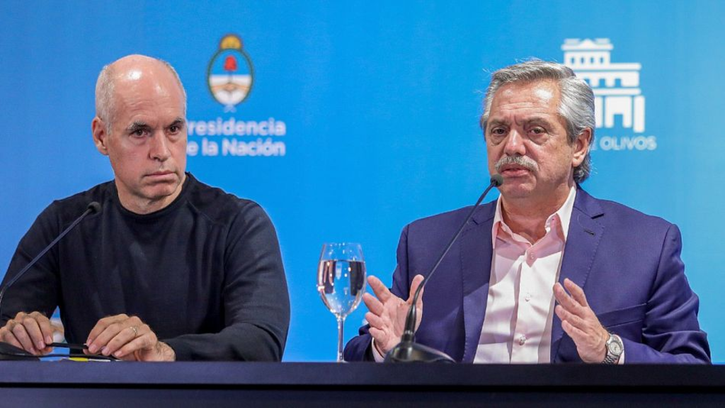 El tema generó un fuerte enfrentamiento entre Horacio Rodríguez Larreta y Alberto Fernández.