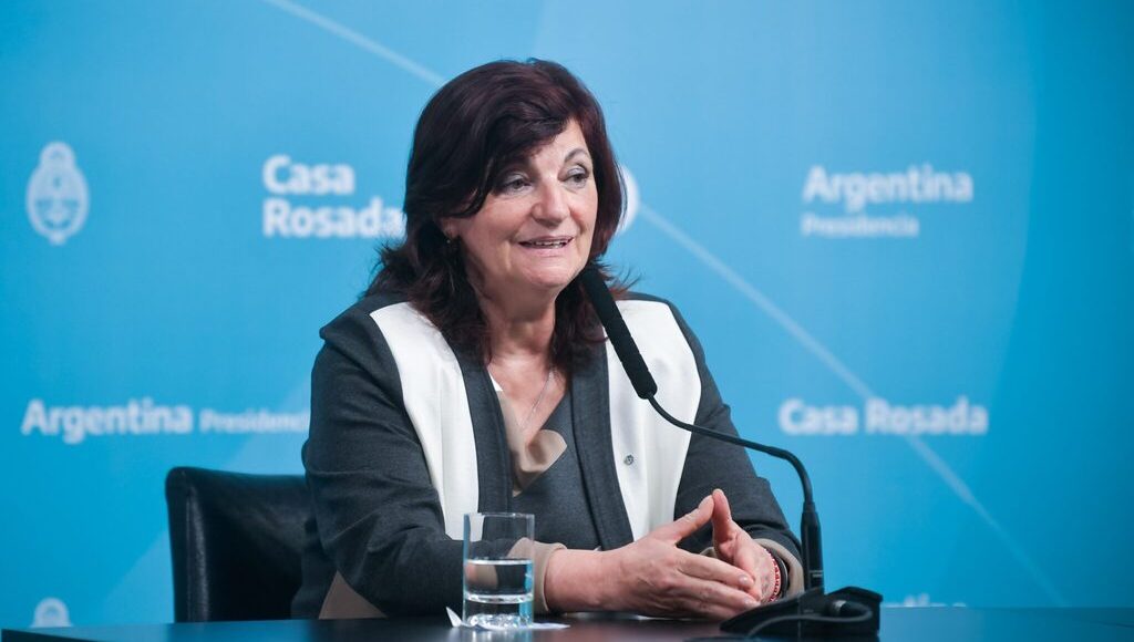 "El 60% con revisión es una política que propiciamos«, blanqueó este jueves la ministra Raquel «Kelly» Olmos.