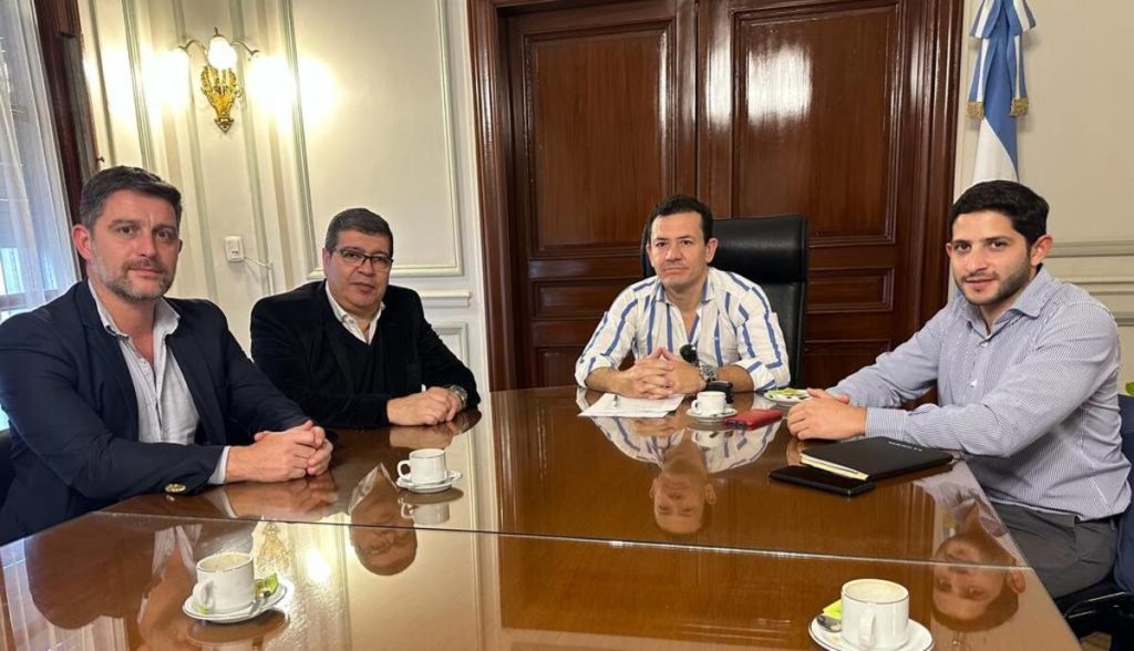 Ignacio Delfín Bulacio Gomez, Néstor Horacio Acuña, Conrado Mosquera y Facundo Medina Albornoz.