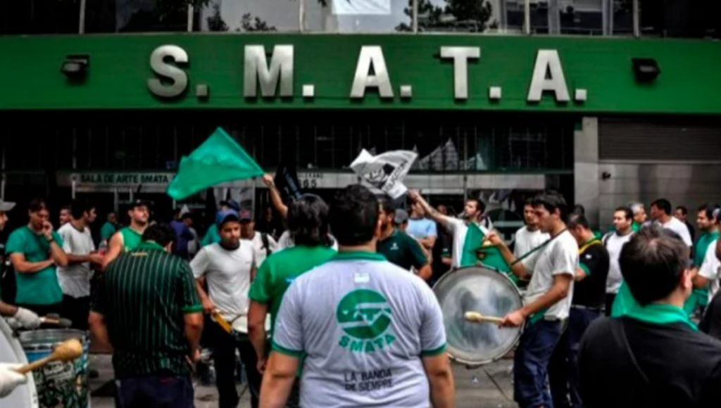 Luego del faltazo al acto de la CGT, el SMATA le reclamó a la central “propuestas y compromisos”