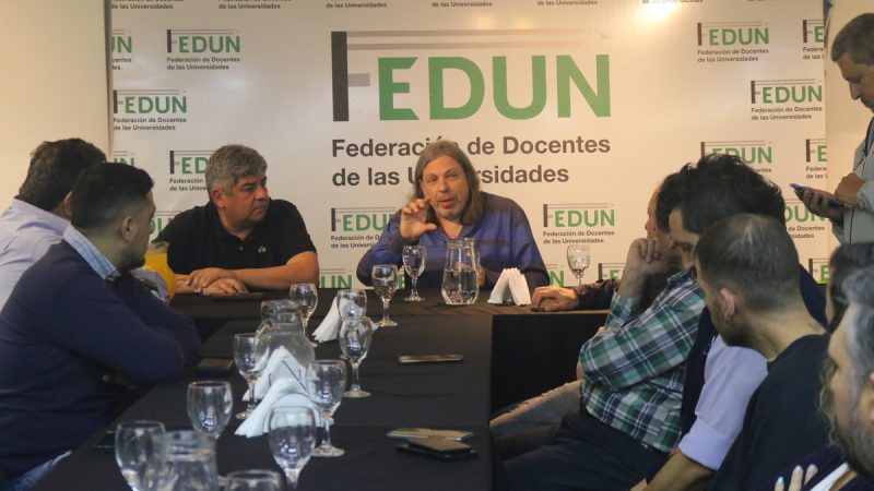 Pablo Moyano, con su Frente Sindical, apoyó la candidatura de Daniel Ricci a legislador porteño