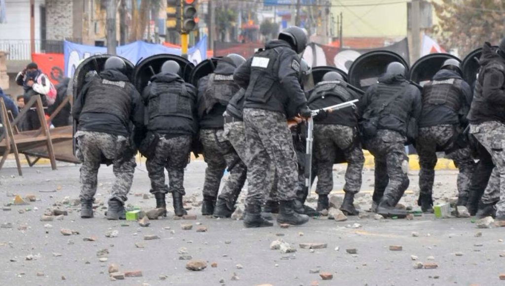 represión en Jujuy