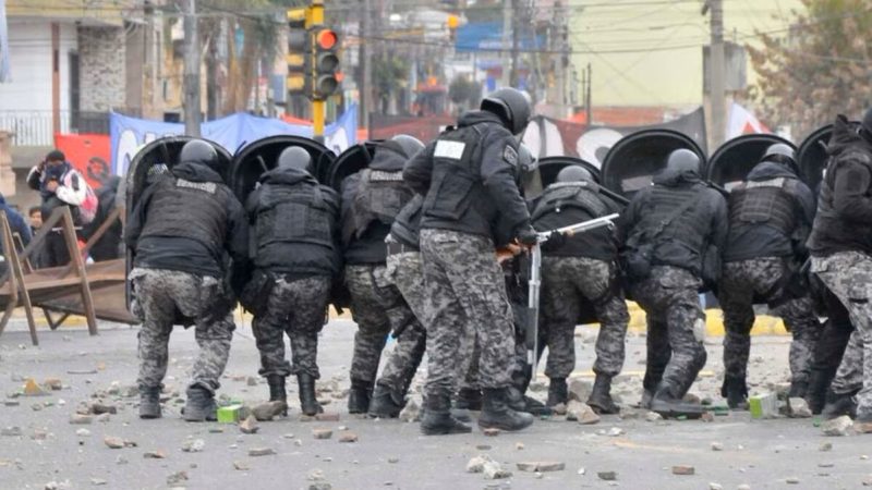 Por la represión en Jujuy, paran los docentes de CABA y de la provincia de Buenos Aires