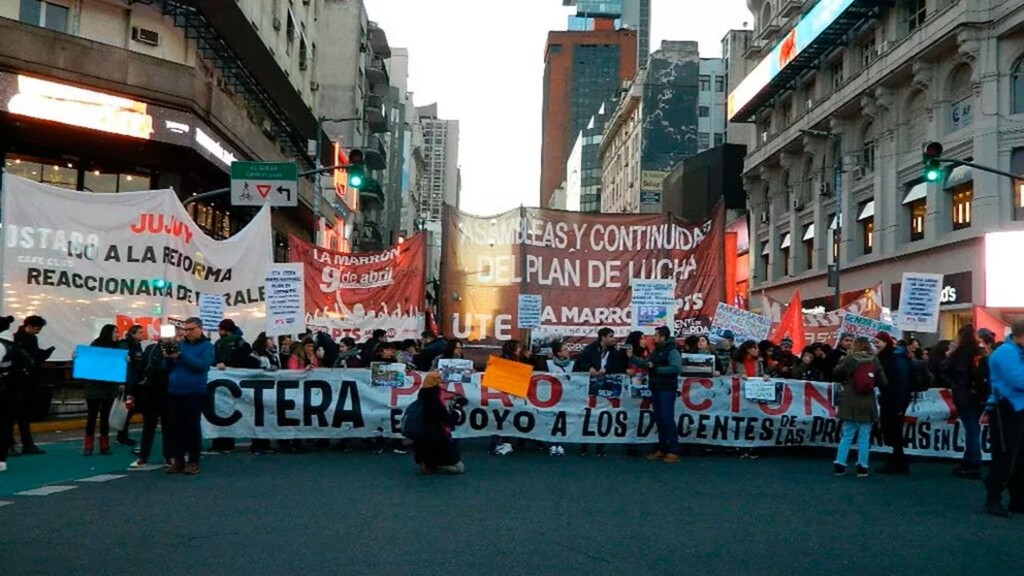 Ctera ya se movilizó la semana pasada por la situación de Jujuy.