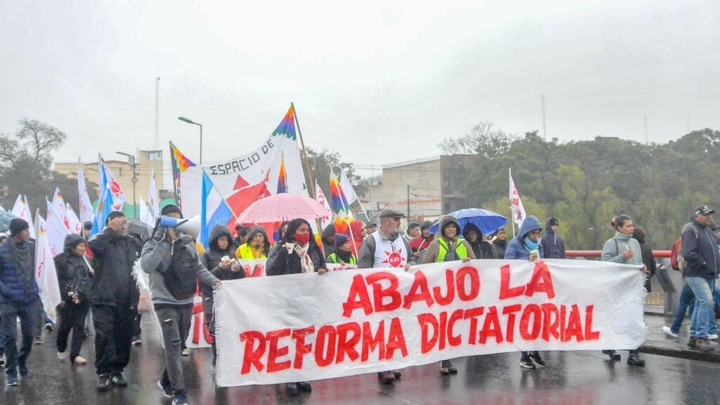 La marcha será a un mes de la represión en Jujuy, que terminó con unos 170 heridos y 68 detenidos.