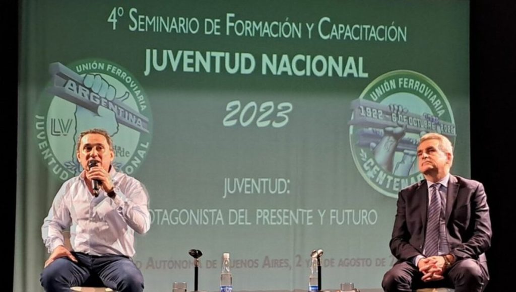 Sergio Sasia y Agustín Rossi