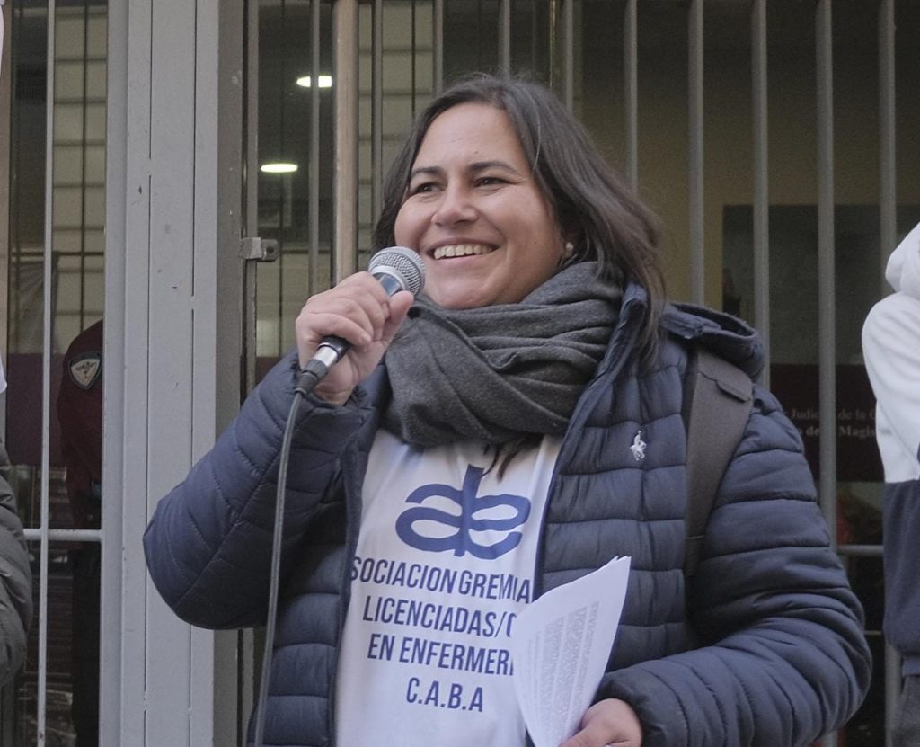 Jorge Macri, Andrea Ramírez, ALE, enfermeros CABA