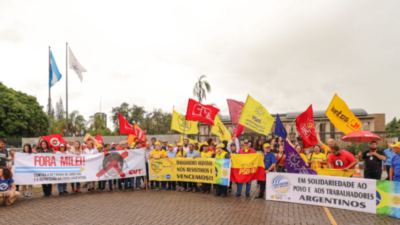 El paro de la CGT también fue un éxito internacional: hubo marchas contra Milei en varios países