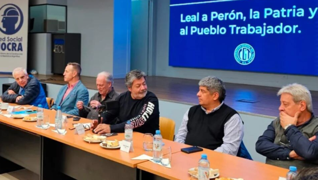 CGT, Pablo Moyano, Carlos Acuña, Gerardo Martínez