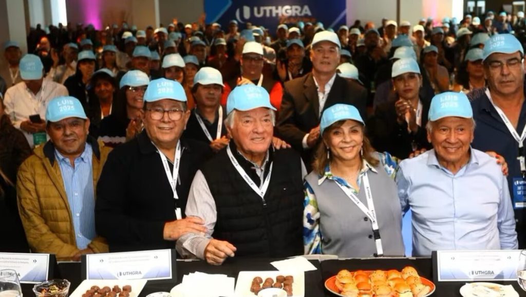 Luis Barrionuevo, Congreso de la UTHGRA