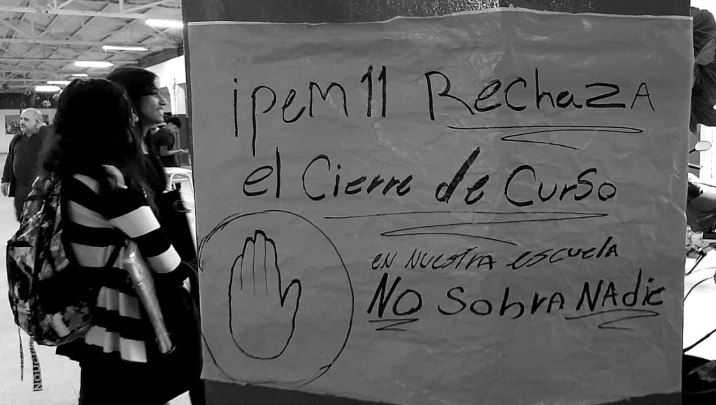 Córdoba, cierre de cursos en escuelas secundarias