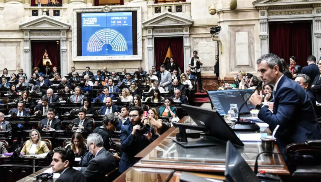 Ley Bases, Cámara de Diputados, Martín Menem