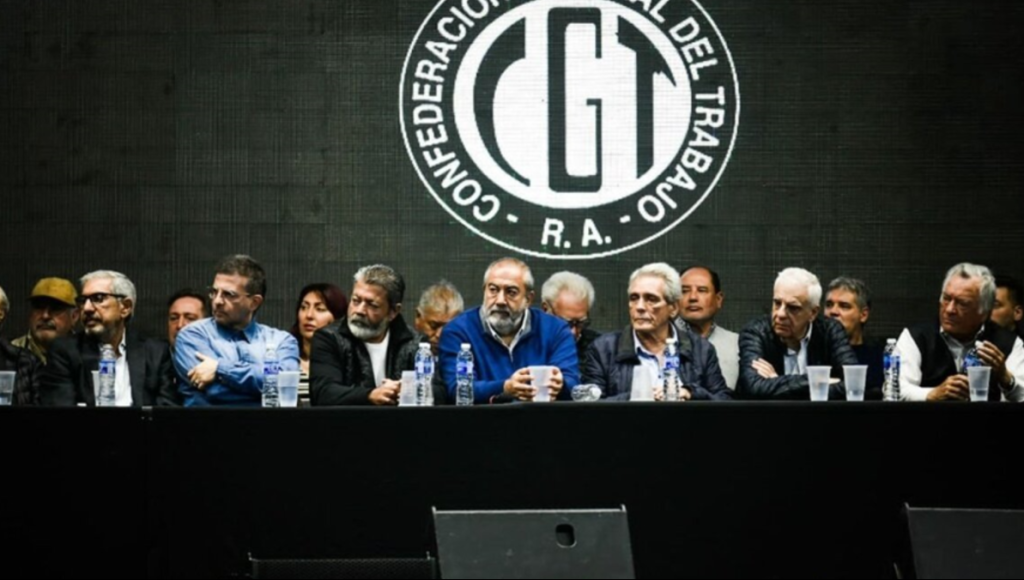 CGT, Héctor Daer, Carlos Acuña, Gerardo Martínez