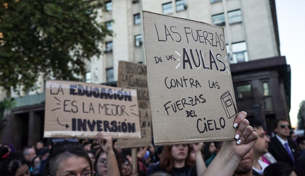 En el primer cuatrimestre ya hubo varias jornadas de paros y protestas.