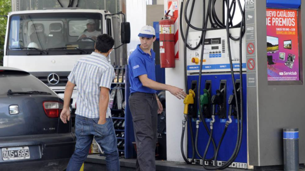 Vialidad Nacional, nafta, Estación de Servicio, nafta