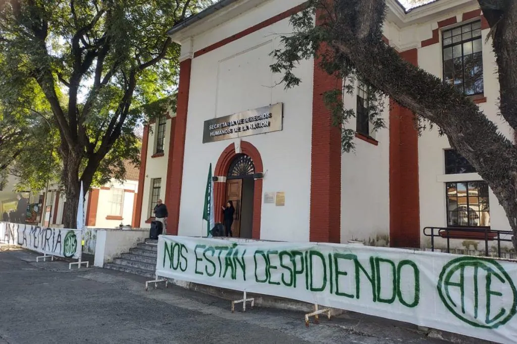 Cúneo Libarona, Despidos en la Secretaría de Derechos Humanos