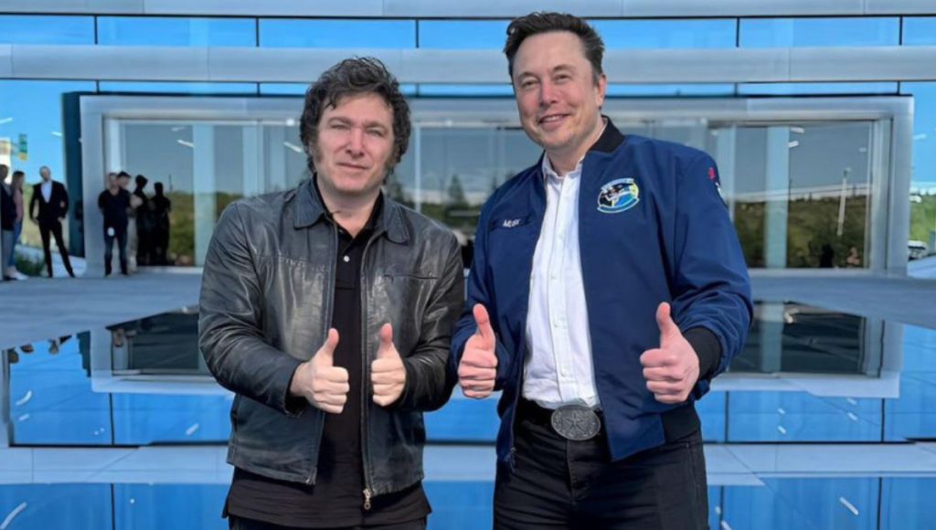 Elon Musk, Javier Milei