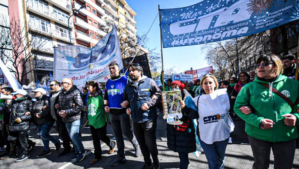 marcha federal, CTA