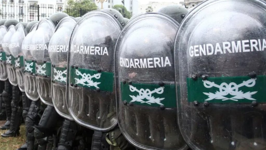 Bullrich, Gendarmería nacional