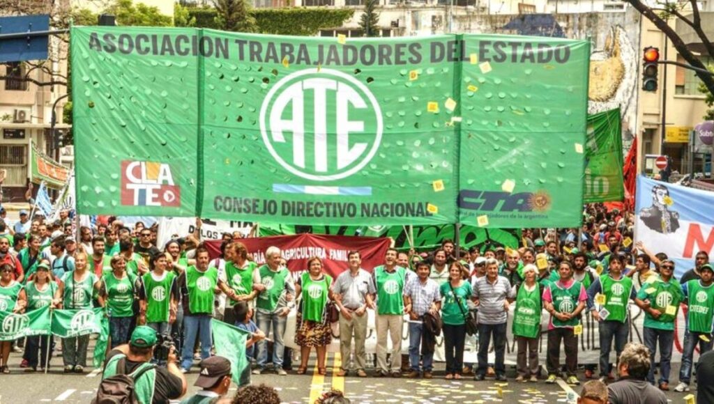 “Arman listas negras”: ATE repudió la decisión del Gobierno de crear un registro de delegados sindicales