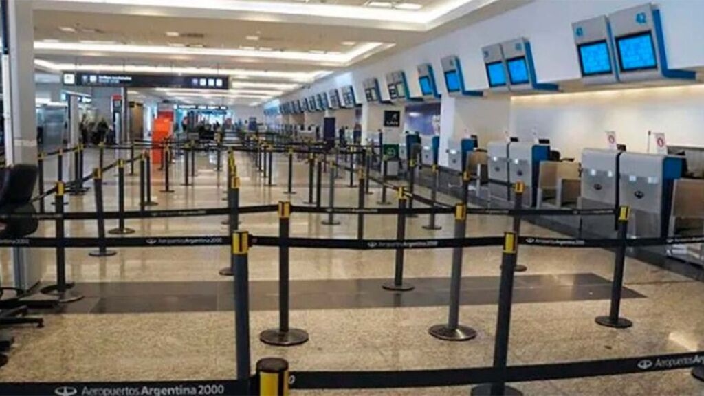 Vacaciones de invierno, paro de pilotos, Aerolíneas Argentinas