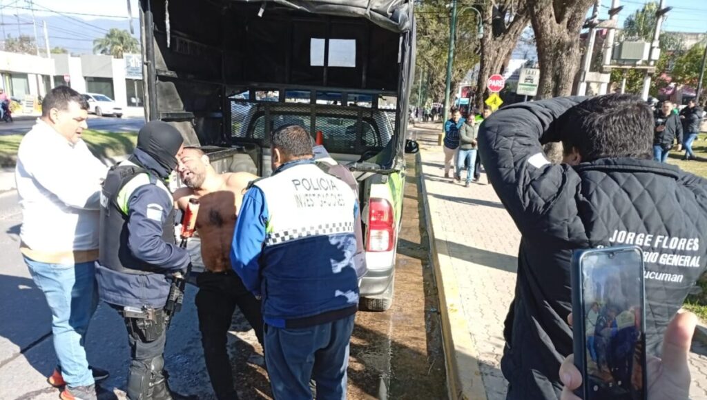 Jaldo, Represión a ATE en Tucumán
