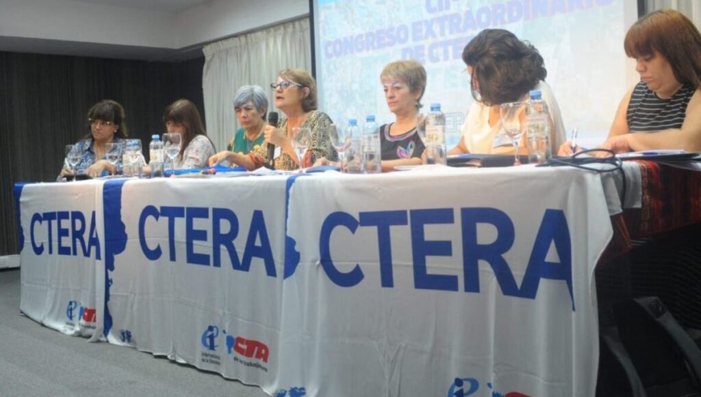 paro docente, CTERA