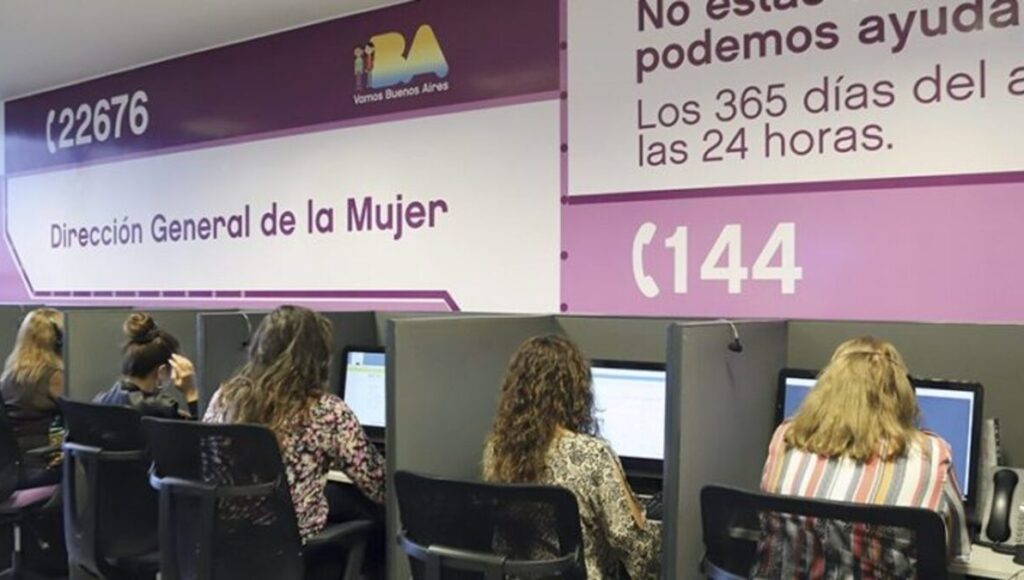 Violencia de género, línea 144