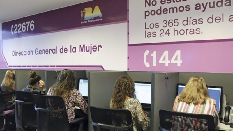 Violencia de género, línea 144