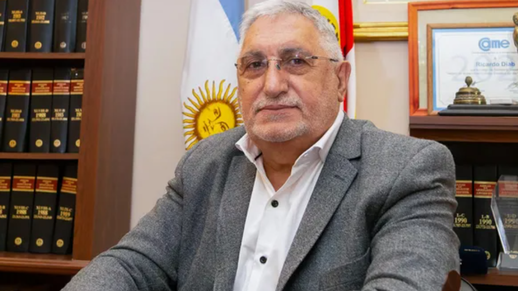 El presidente de CAME, Ricardo Diab, expuso el reclamo conjunto de las cámaras.