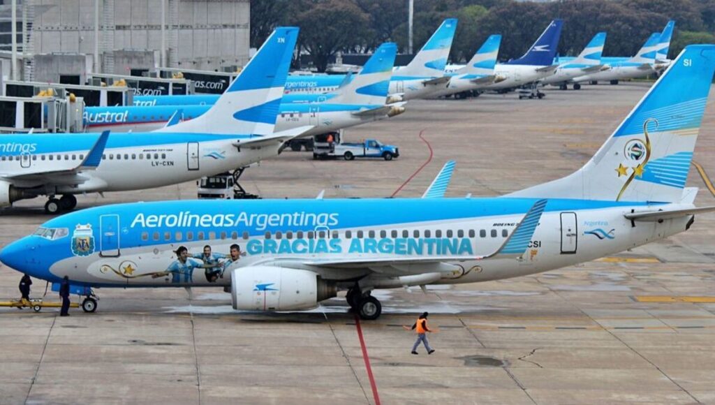 aeropuertos, Aerolíneas Argentinas