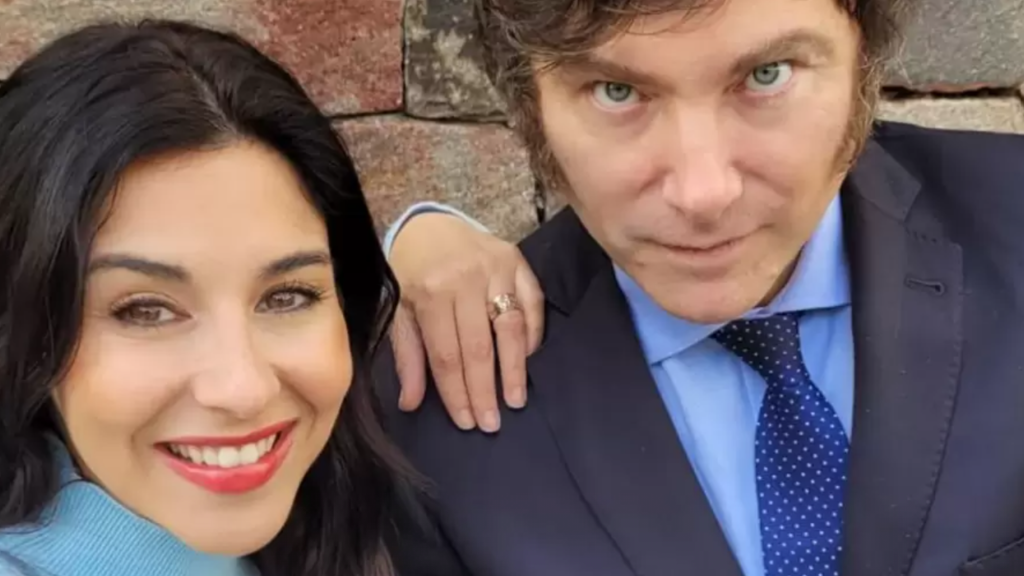 Milei, Marcela Pagano, Javier Milei