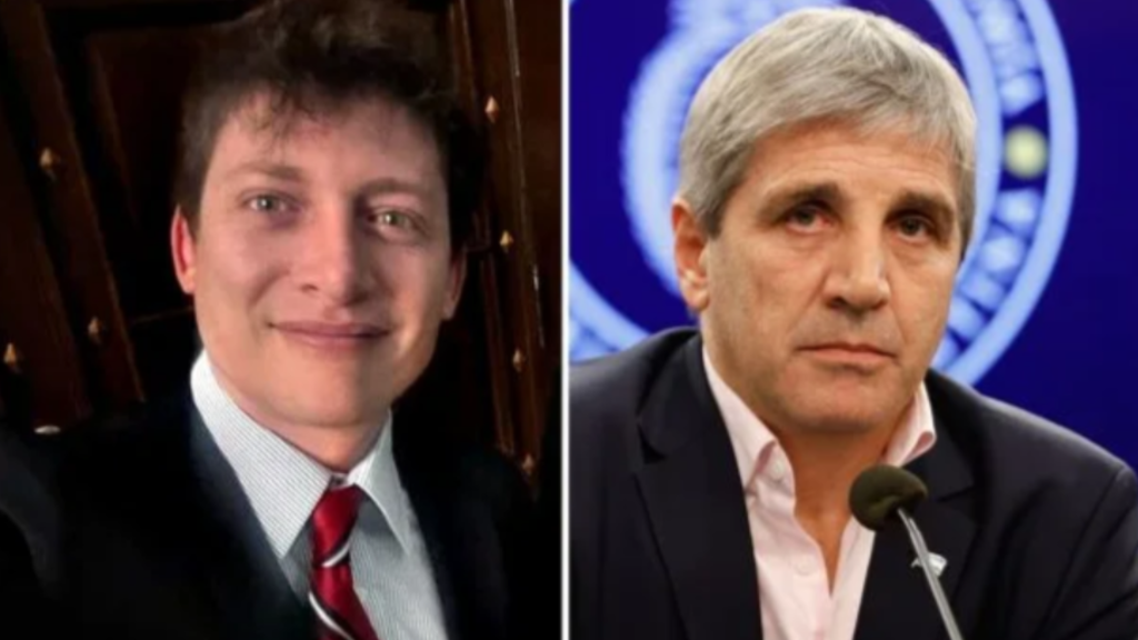 hidrovía, Santiago Caputo, Luis Caputo