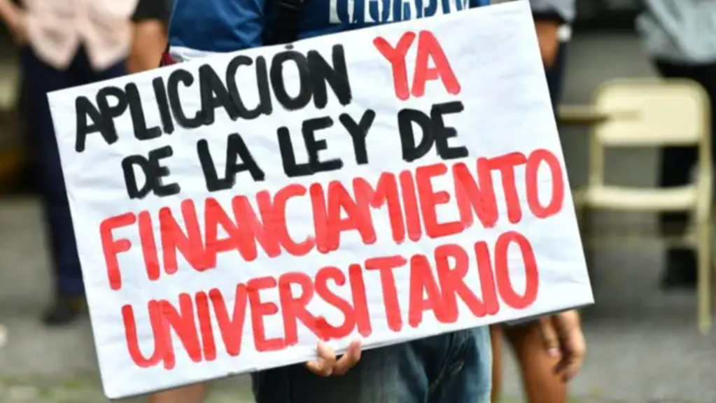 universidades, Ley de Financiamiento Universitario