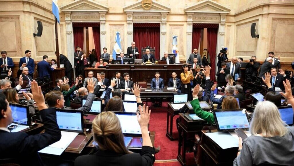 ley de tierras, Senado
