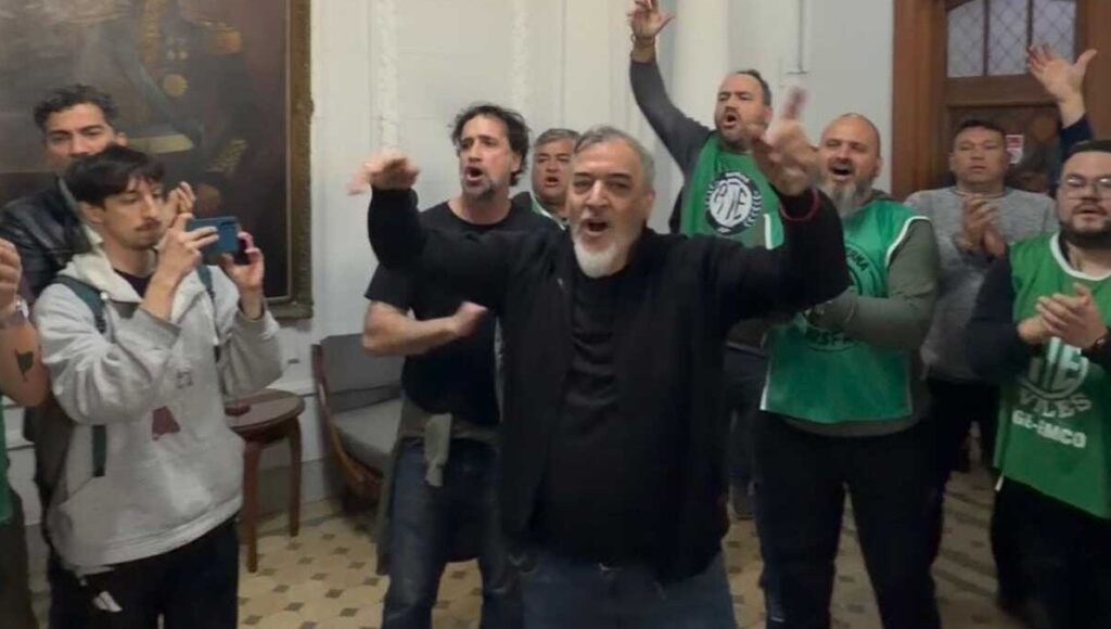 ATE, toma de OSFA, Rodolfo Aguiar