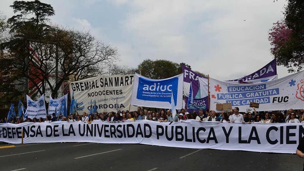 paro universitario, Marcha Federal Universitaria
